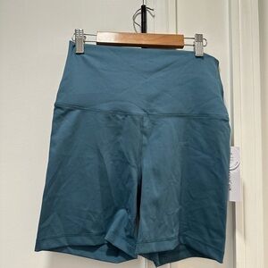 Yogalicious Teal Bike Shorts